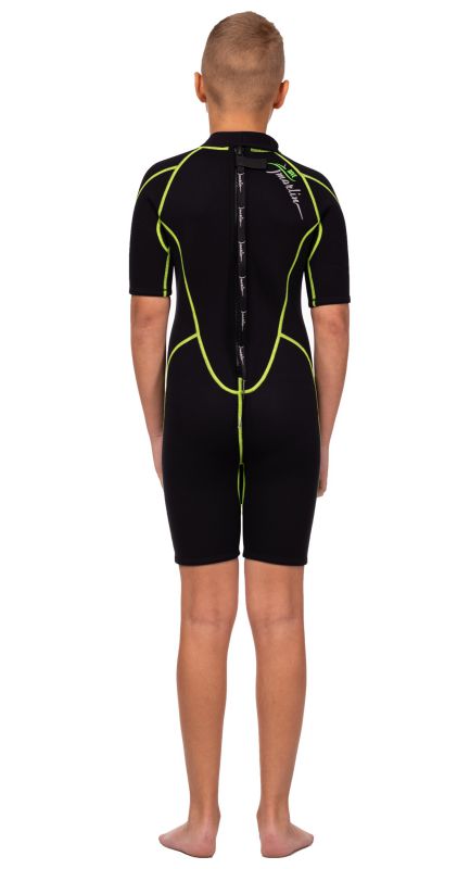 Wetsuit Marlin MALIBU SHORTY JUNIOR 2.5 mm Black/Green