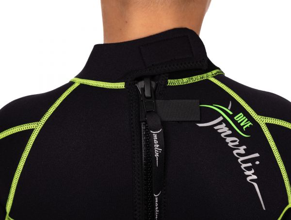 Traje Marlin MALIBU SHORTY JUNIOR 2.5 mm Negro/Verde