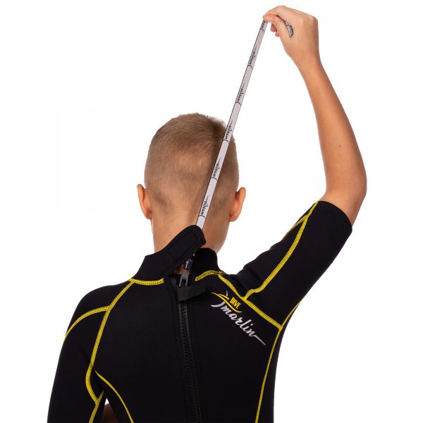 Wetsuit Marlin MALIBU SHORTY JUNIOR 2.5 mm Black/Yellow