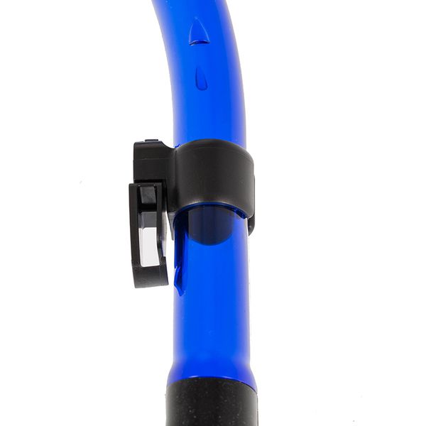 Marlin Dry Max Blue Snorkel straight corrugation