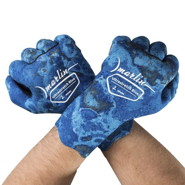 Gloves Marlin ULTRASTRETCH 2 mm Ocean blue camo