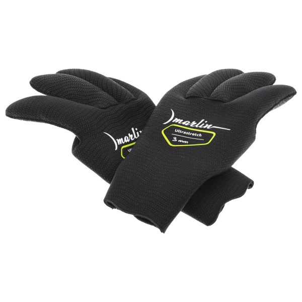 Gloves Marlin ULTRASTRETCH 3 mm Black