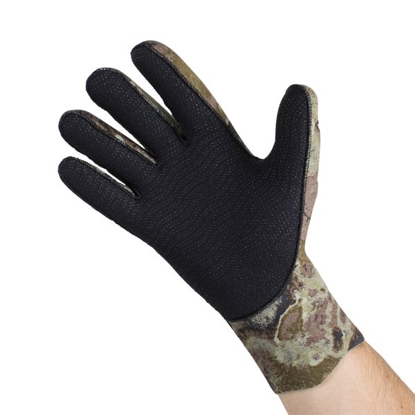 Guantes Marlin ULTRASTRETCH 3 mm  Verde camuflaje