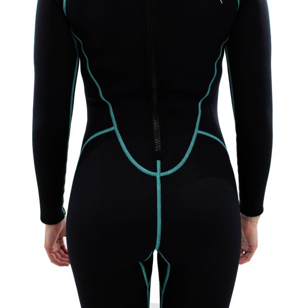 Wetsuit Marlin MALIBU LADY 2.5 mm Black/Aqua blue