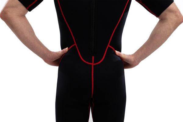 Wetsuit Marlin MALIBU SHORTY MAN 2.5 mm Black/Red