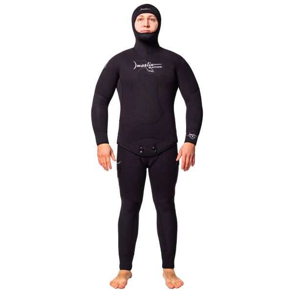 Traje de neopreno Marlin BLACKSKIN 5 mm Negro