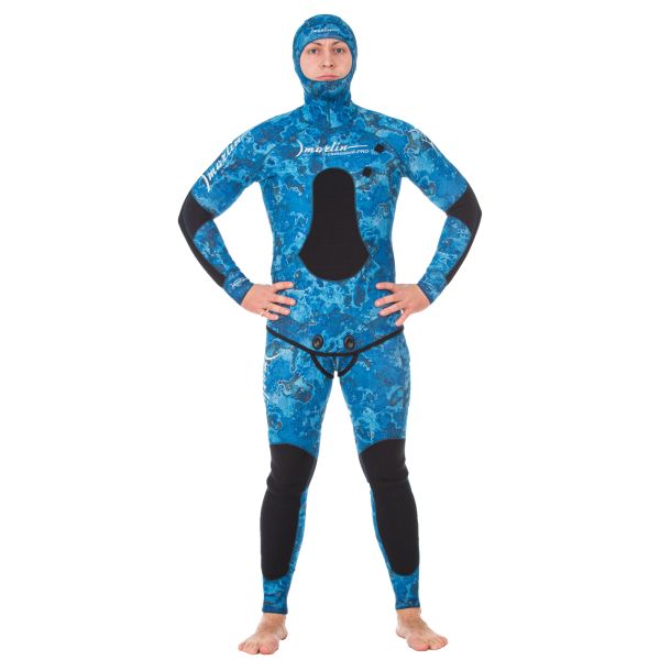 Гидрокостюм Marlin CAMOSKIN PRO 3 мм ocean blue camo