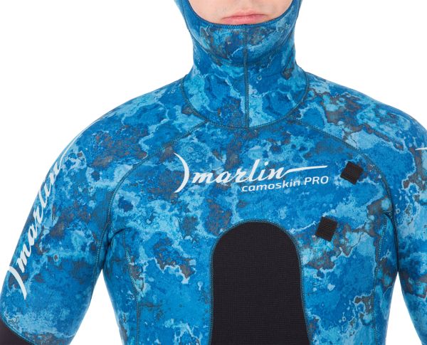 Wetsuit Marlin CAMOSKIN PRO 3 mm ocean blue camo