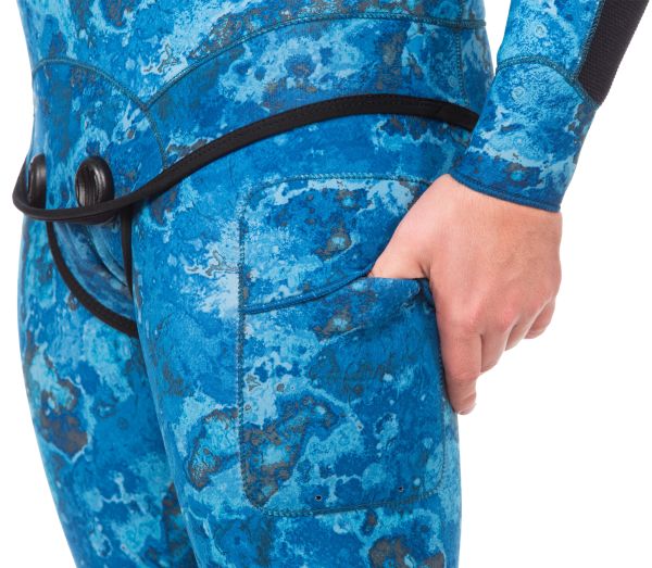 Traje Marlin CAMOSKIN PRO 3 mm ocean blue camo