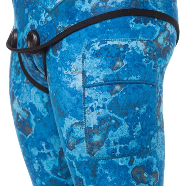 Wetsuit Marlin CAMOSKIN PRO 3 mm ocean blue camo