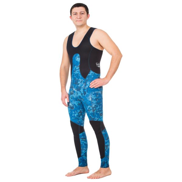 Wetsuit Marlin CAMOSKIN PRO 3 mm ocean blue camo