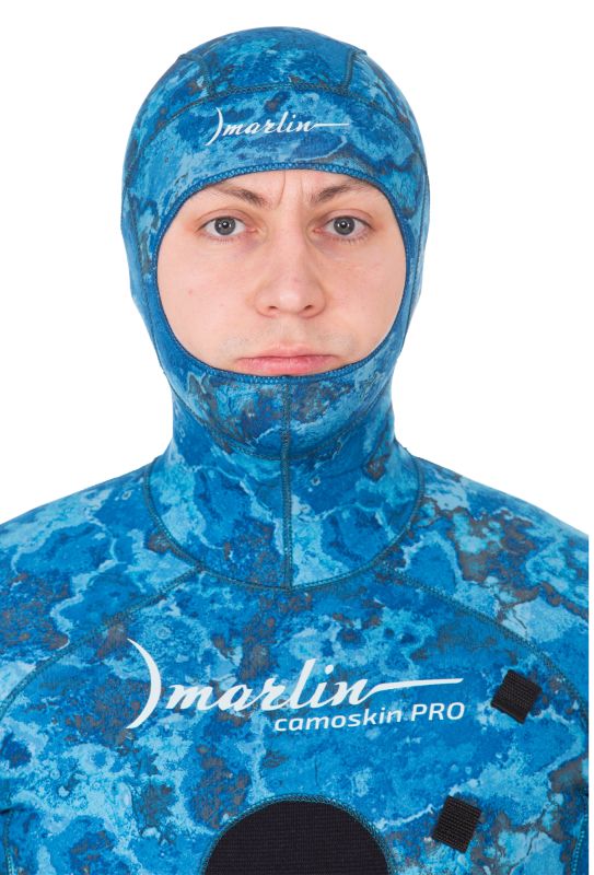 Wetsuit Marlin CAMOSKIN PRO 3 mm ocean blue camo