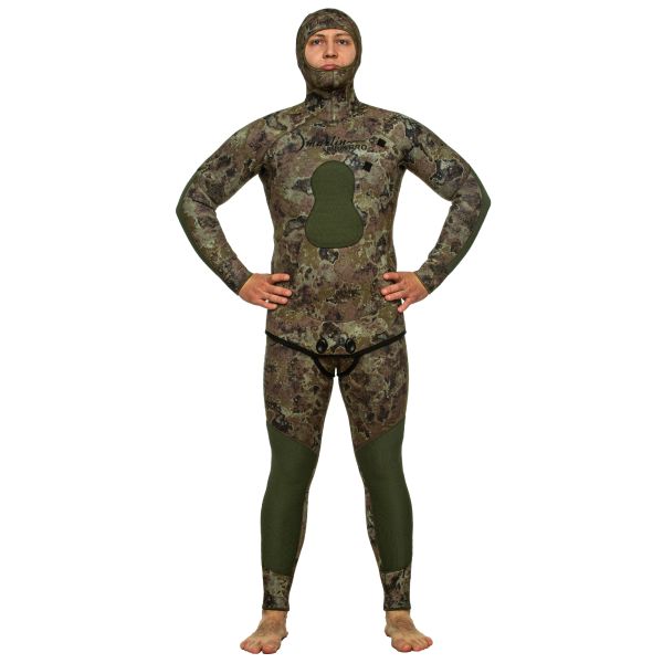 Traje Marlin SKILUR PRO 3 mm verde camuflaje