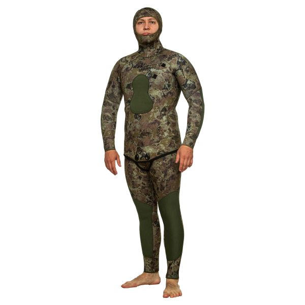 Traje Marlin SKILUR PRO 5 mm verde camuflaje