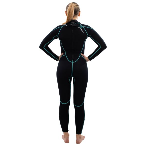 Wetsuit Marlin MALIBU LADY 2.5 mm Black/Aqua blue