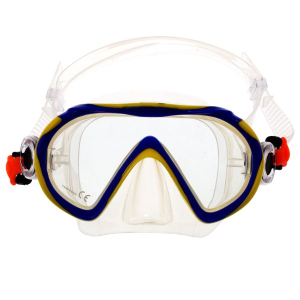 Junior mask Marlin JOY Blue/Yellow/Clear