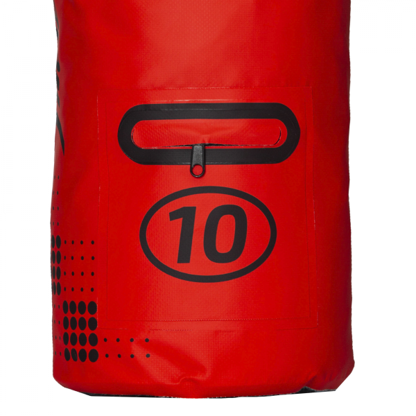 Dry sack DRY TUBE 2.0 10L red