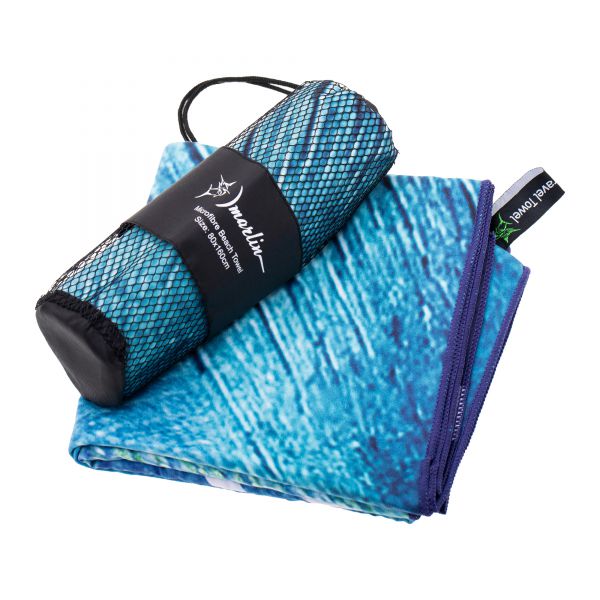 Marlin Microfiber Beach Towel Colored