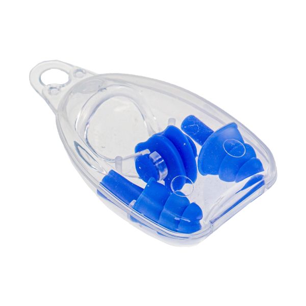 Ear plugs + nose clip Marlin Swim Blue