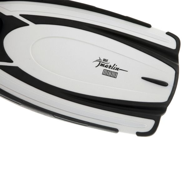 Marlin Miami Silver Full-foot Fins 