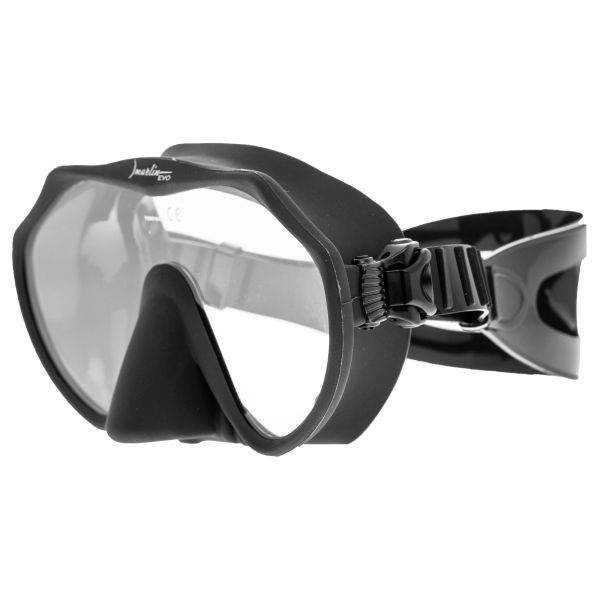 Mask Marlin FRAMELESS EVO Black