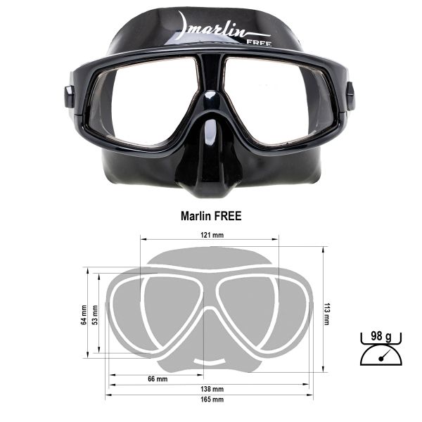 Mask Marlin FREE Black