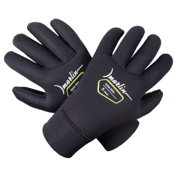 Guantes Marlin GLIDE SKIN 5 mm Negro