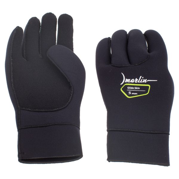 Guantes Marlin GLIDE SKIN 5 mm Negro