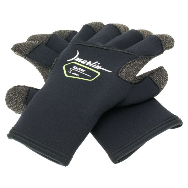 Gloves Marlin KEVTEX 3 mm Black