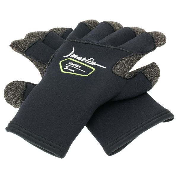 Gloves Marlin KEVTEX 5 mm Black