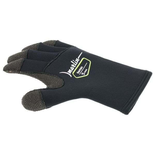 Guantes Marlin KEVTEX 5 mm Negro