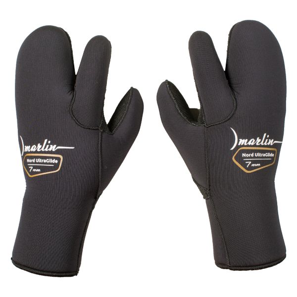 Guantes Marlin NORD ULTRAGLIDE 7 mm Negro