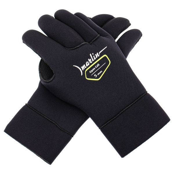 Guantes Marlin OPEN CELL Sheico 5 mm Negro