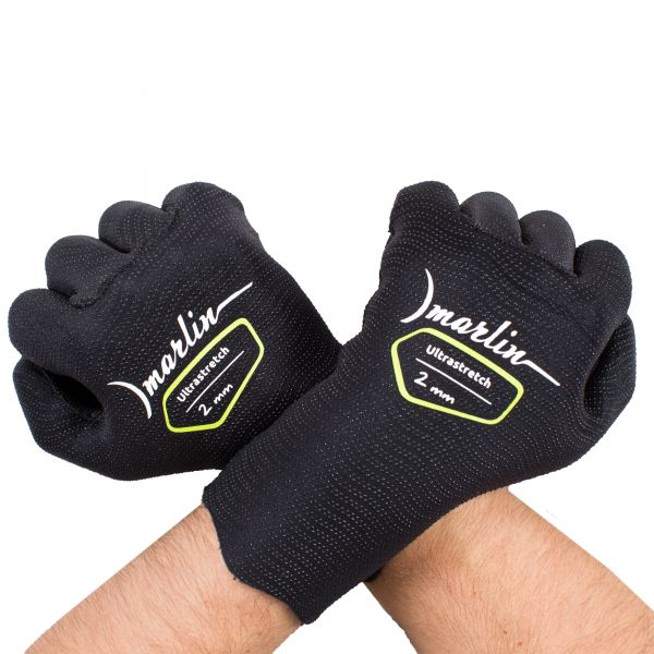 Guantes Marlin ULTRASTRETCH 2 mm Negro