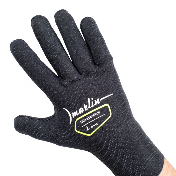 Guantes Marlin ULTRASTRETCH 2 mm Negro