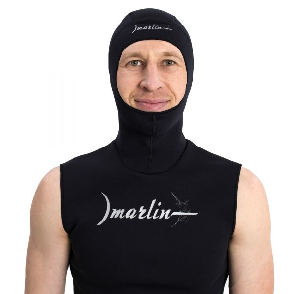 Camiseta Marlin HOODED VEST NYLON 2 mm Negro