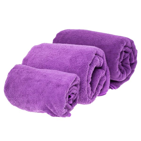 Toalla Marlin Microfiber Terry Towel Violeta Oscuro