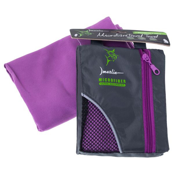 Полотенце Marlin Microfiber Travel Towel Dark Purple