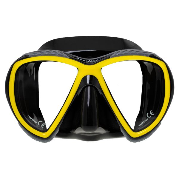 Marlin Accent Yellow/black Mask