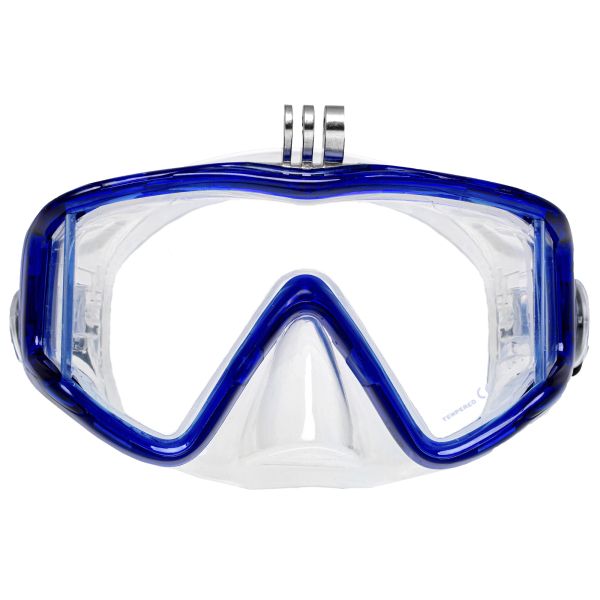 Mask Marlin Big Panoramic Blue + GoPro mount