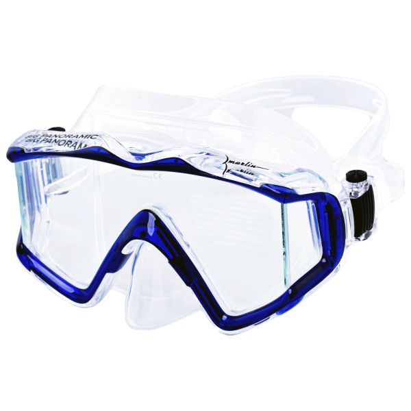 Mask Marlin BIG PANORAMIC Blue/Clear