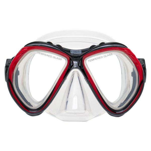 Marlin Cuba Red/transparent Mask