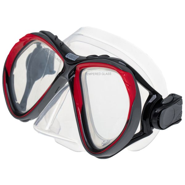 Marlin Cuba Red/transparent Mask