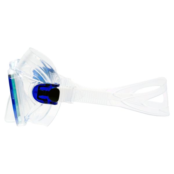 Marlin Fiji Blue/transparent Mask