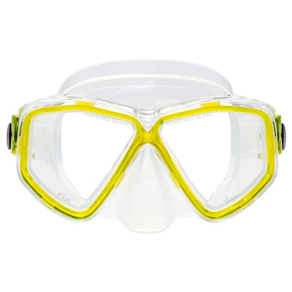 Snorkeling Mask Marlin Fiji Yellow/transparent