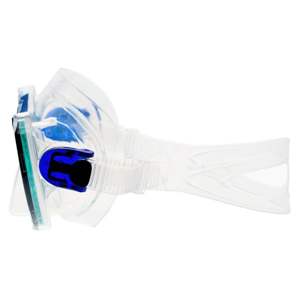 Marlin Goa Blue/black/transparent Mask