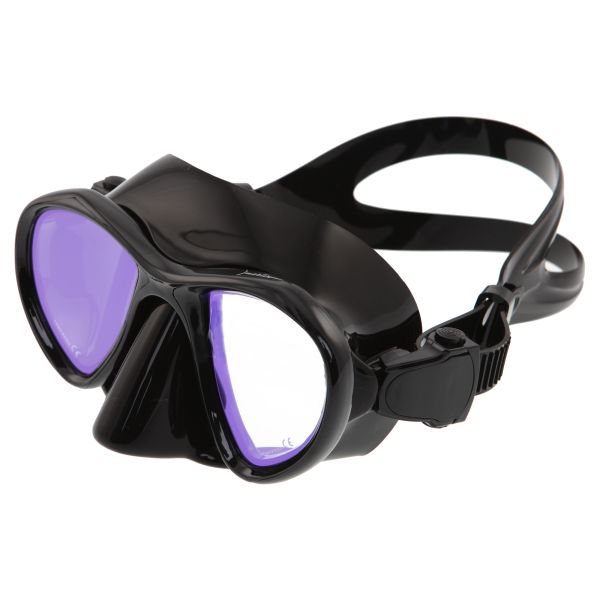 Mask Marlin HUNTER Black with yellow mirror lens