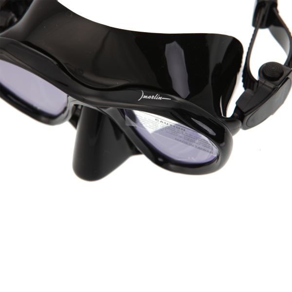 Mask Marlin HUNTER Black with yellow mirror lens