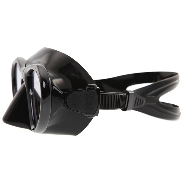 Mask Marlin HUNTER Black with yellow mirror lens