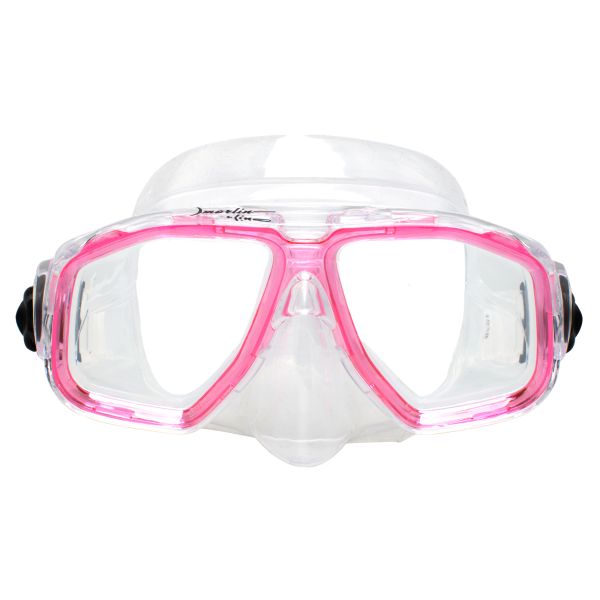 Детская маска Marlin JUNIOR Pink/Clear